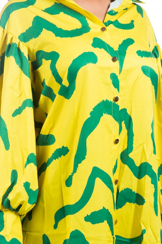 CITRUS SHIRT DRESS