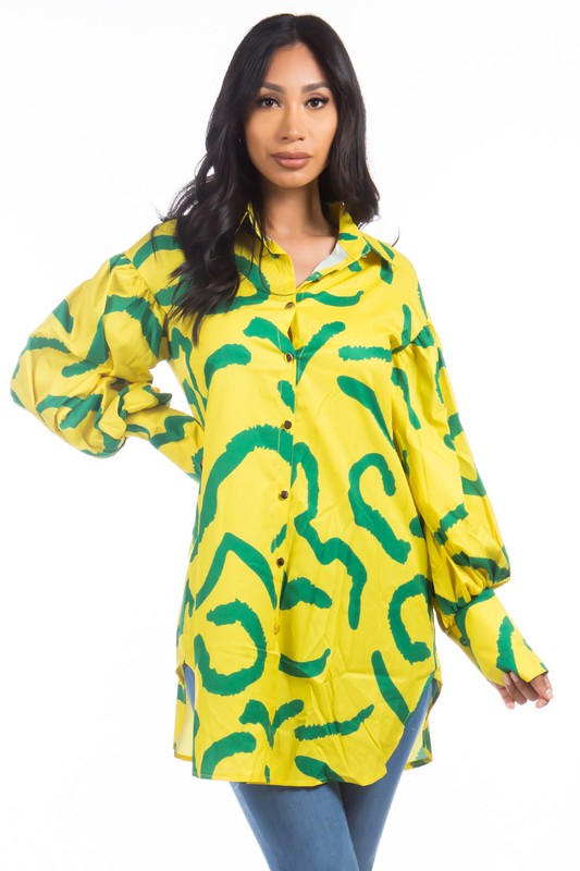 CITRUS SHIRT DRESS