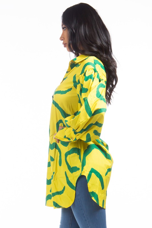 CITRUS SHIRT DRESS