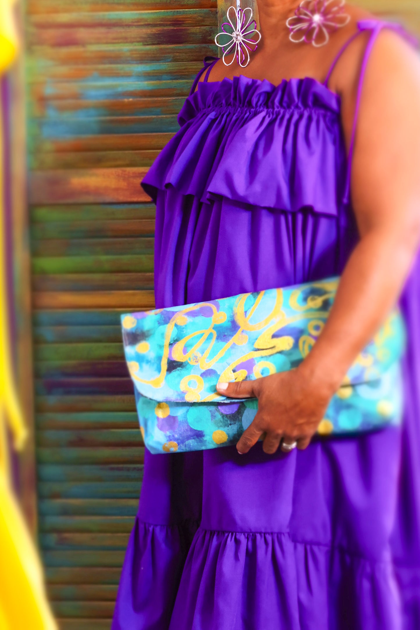 A-Line Ruffle Dress