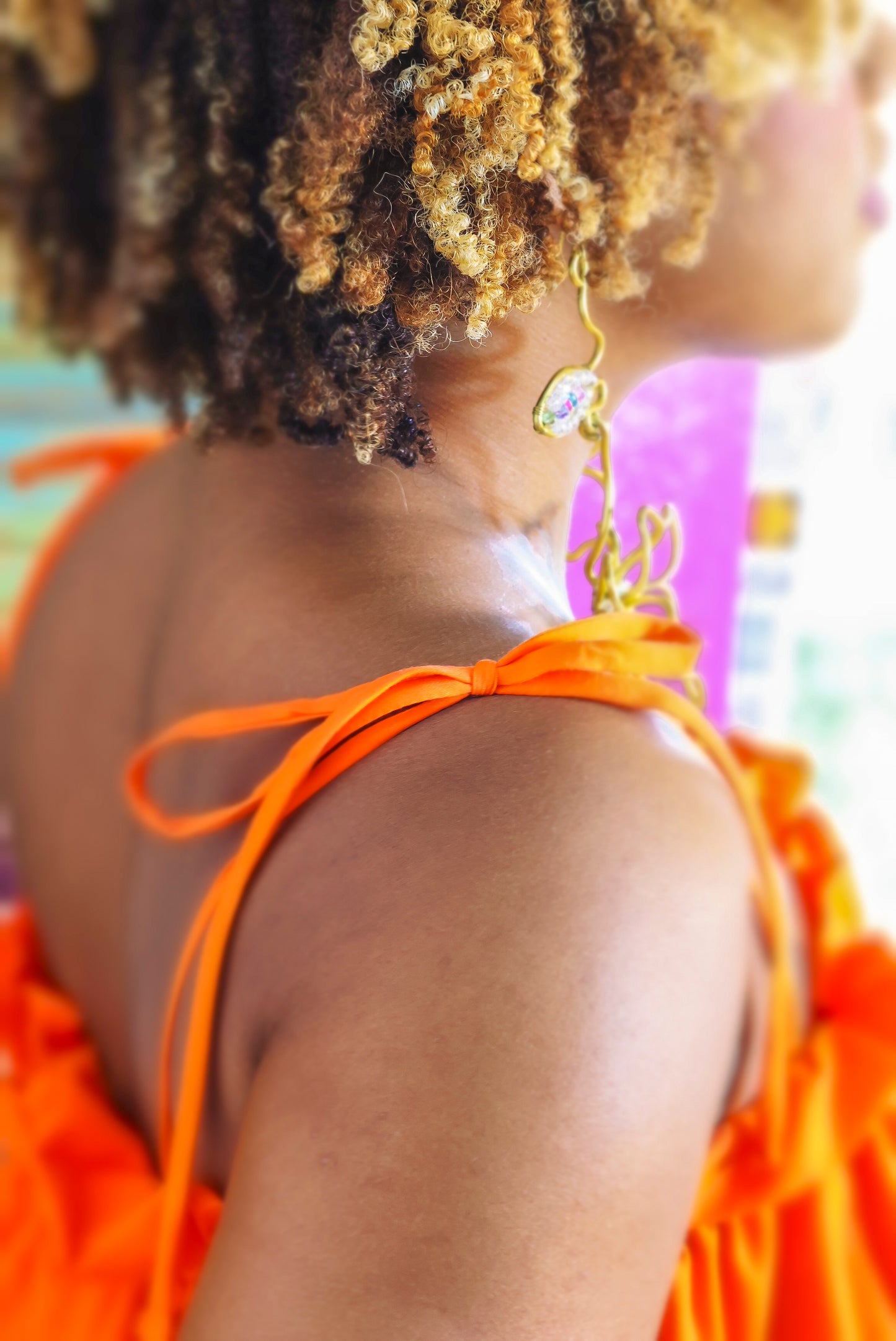 A-Line Ruffle Dress