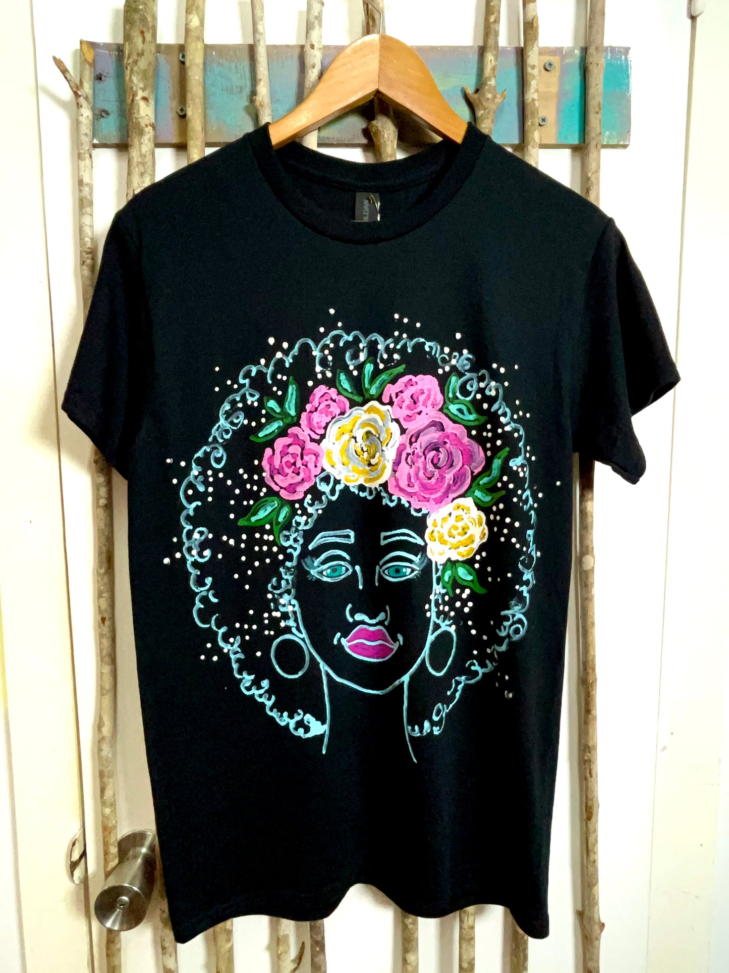 Fro Queens Painted T-Shirts