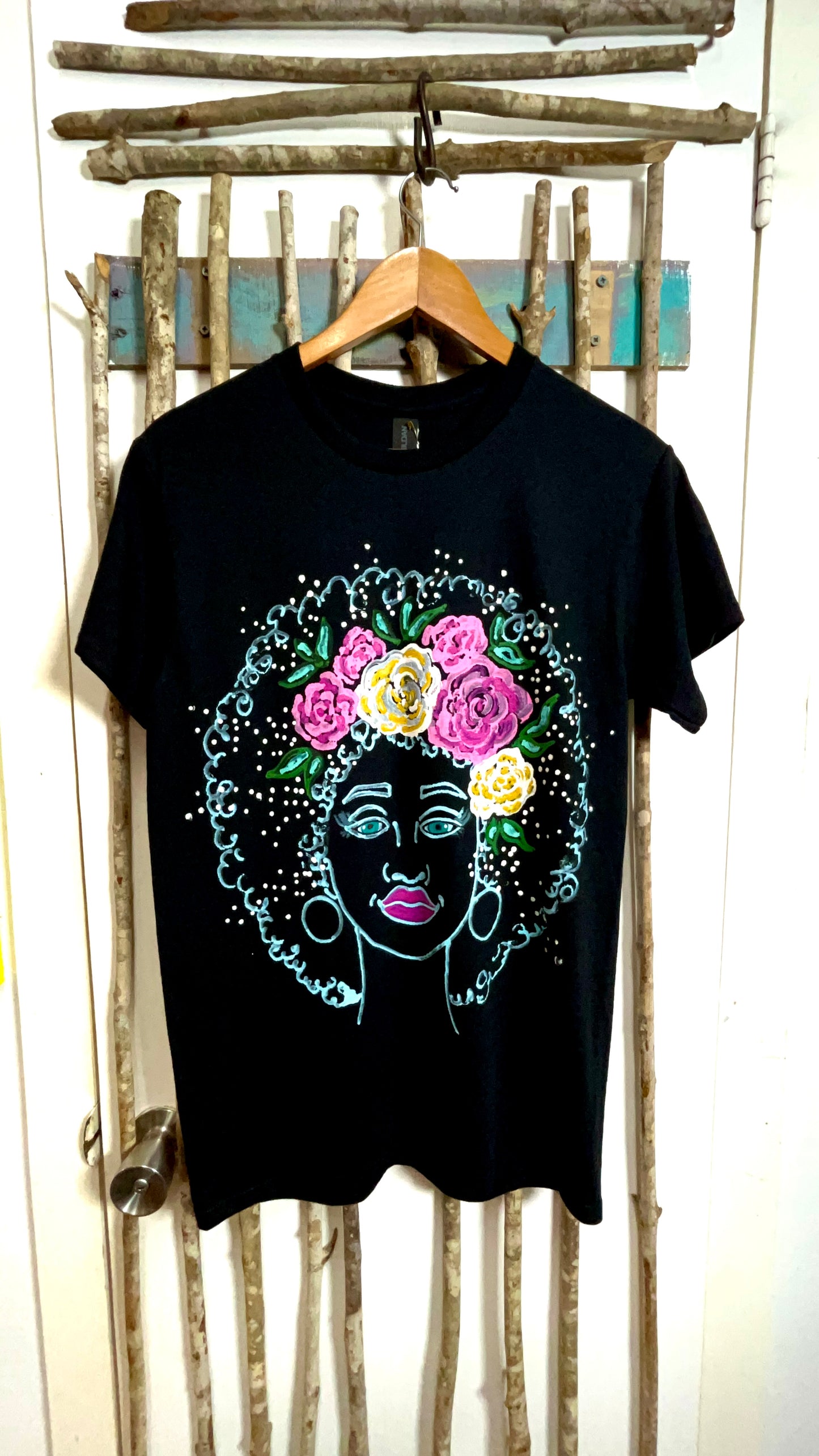 Fro Queens Painted T-Shirts