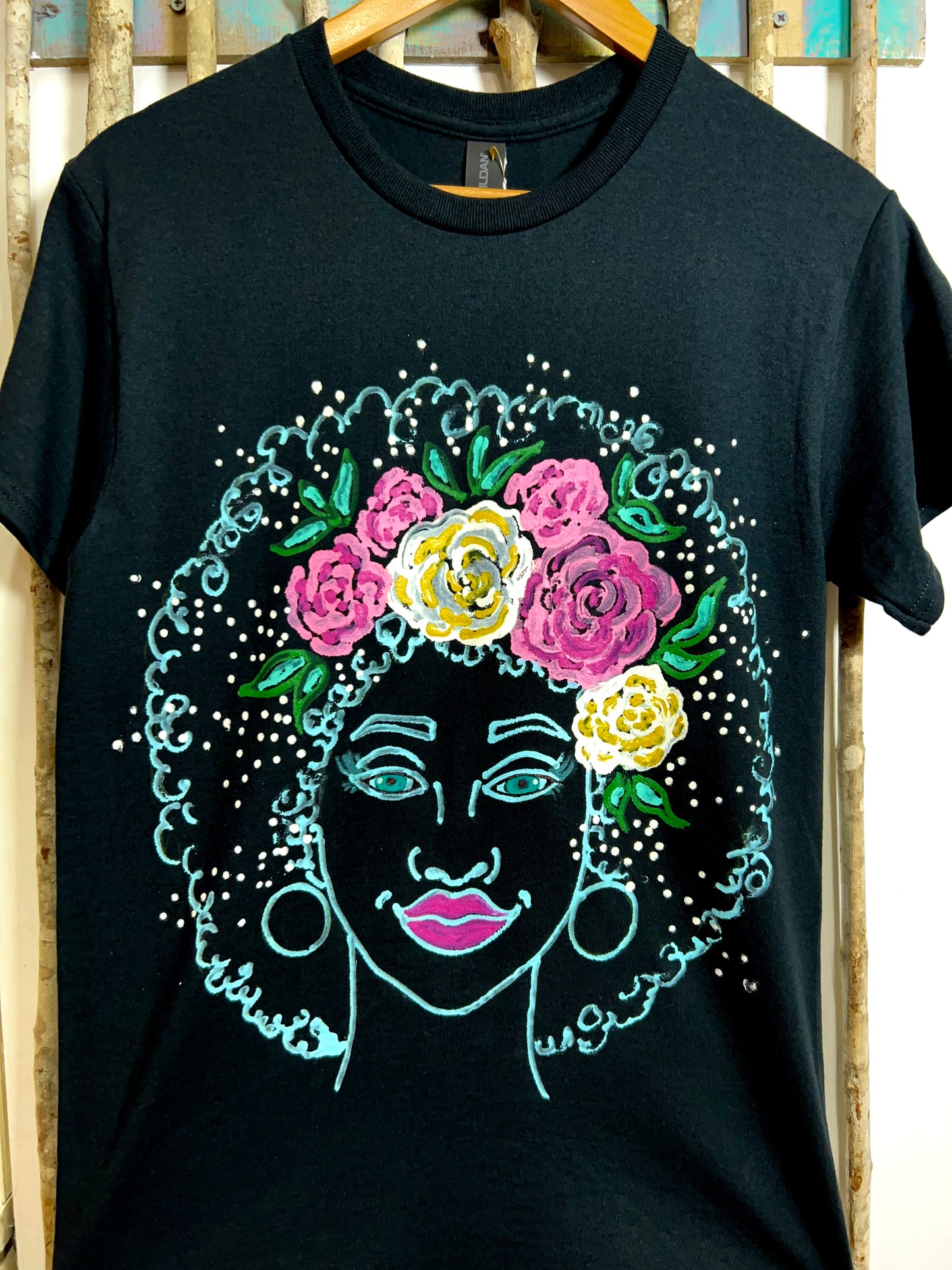 Fro Queens Painted T-Shirts