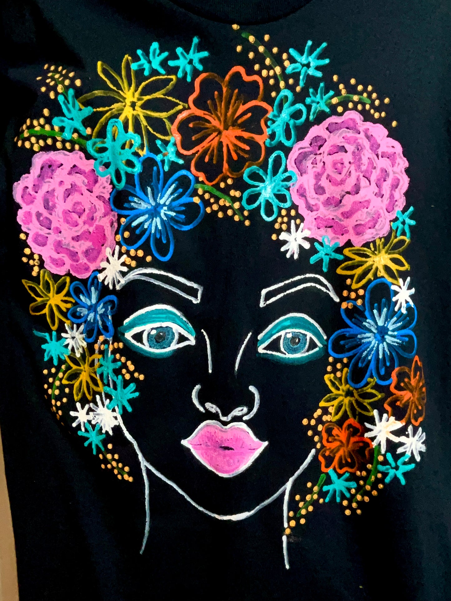Fro Queens Painted T-Shirts