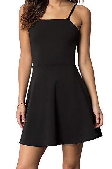 Tie Shoulder Flare Dress Tie Shoulder Flare Dress
