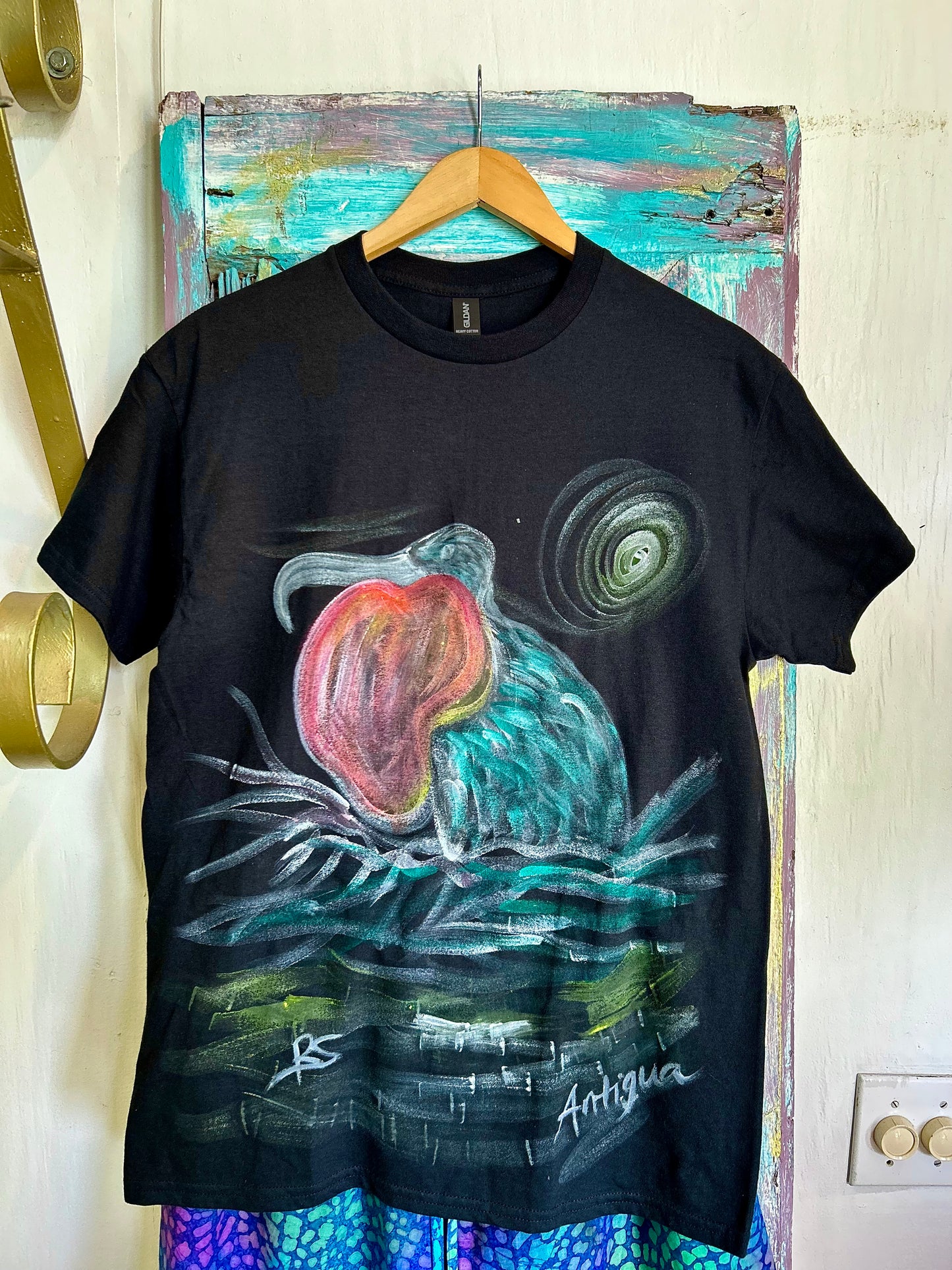 Frigate Bird Painted T-Shirts
