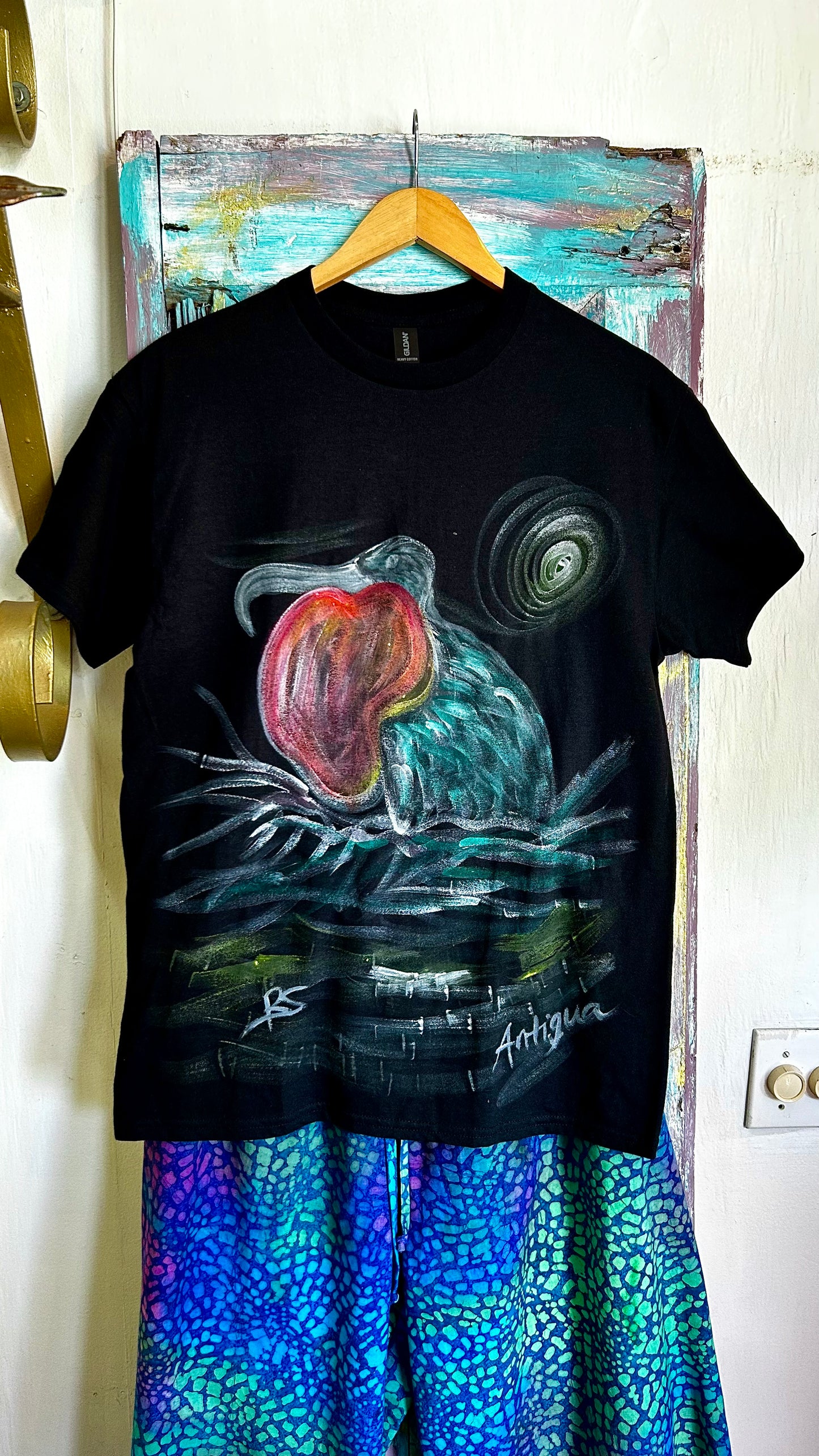 Frigate Bird Painted T-Shirts