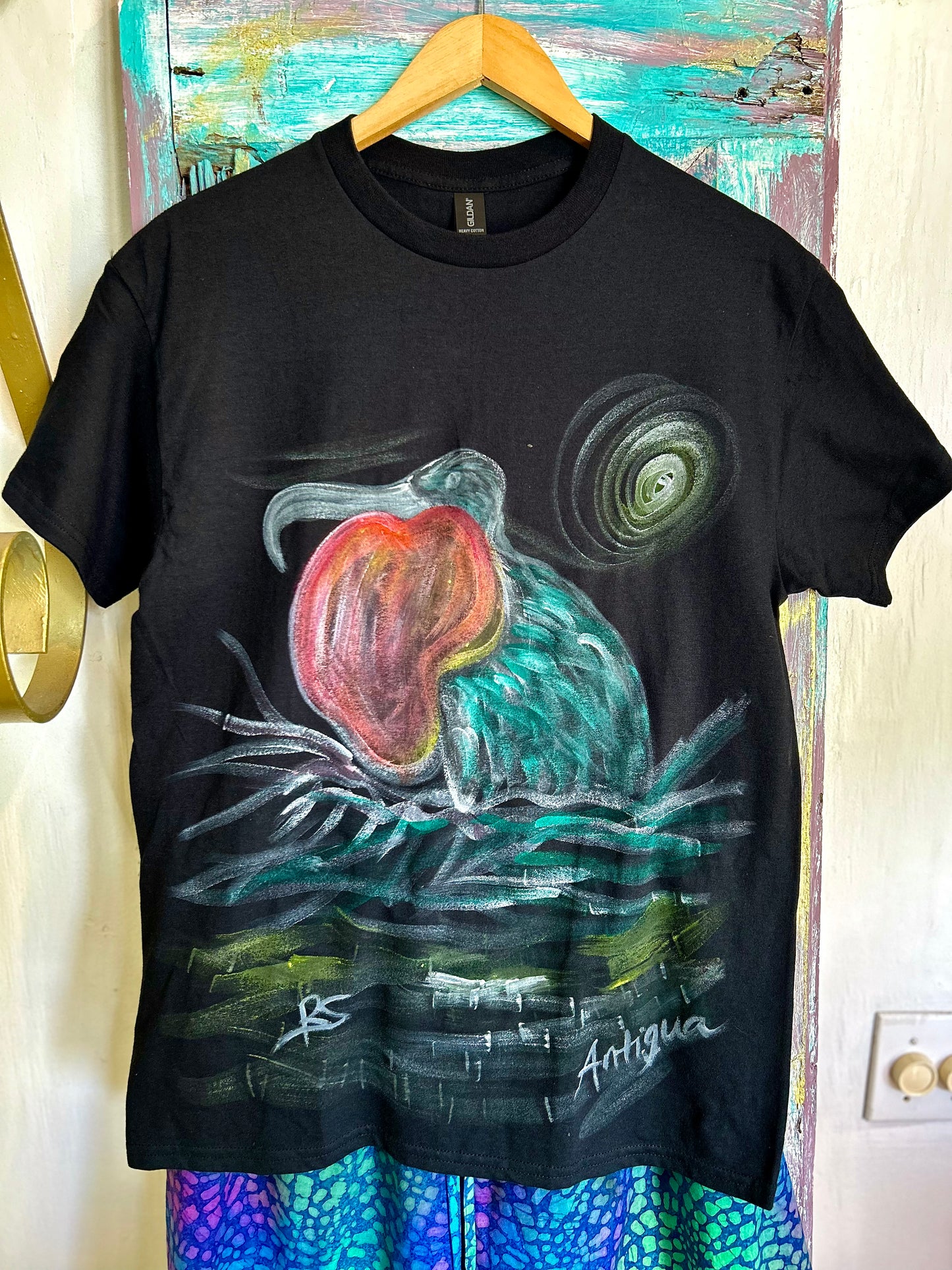 Frigate Bird Painted T-Shirts