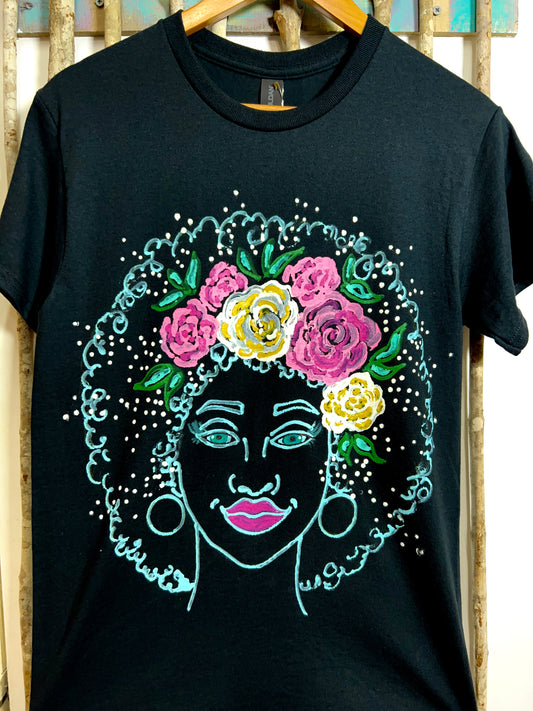 Fro Queens Painted T-Shirts